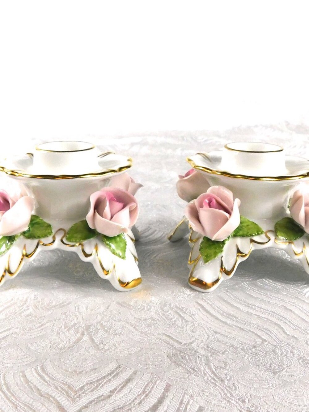 Alboth and Kaiser Set of Two Candle Holders # 27411